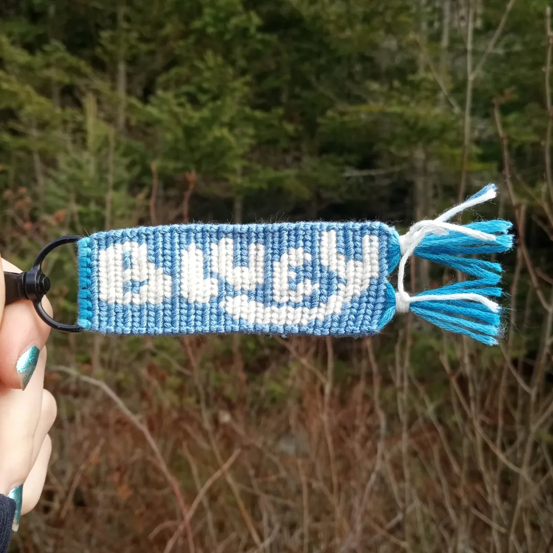 Bluey keychain