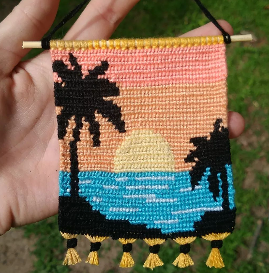 Sunset Wall Hanging